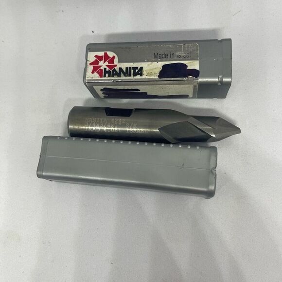 Hanita Chamfer End Mill 3/4” DIA x 3/4 x 1 inch 4.081 Lead 4242 - Picture 6 of 6